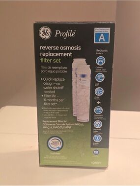 New GE Profile Reverse Osmosis Replacement Filter Set - Green/White